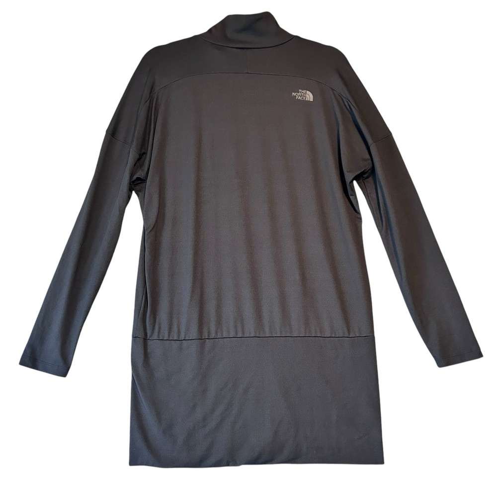 The North Face Dress Womens M Black Hoodie Warm Leisure Pullover Long Sleeve - Picture 2 of 16
